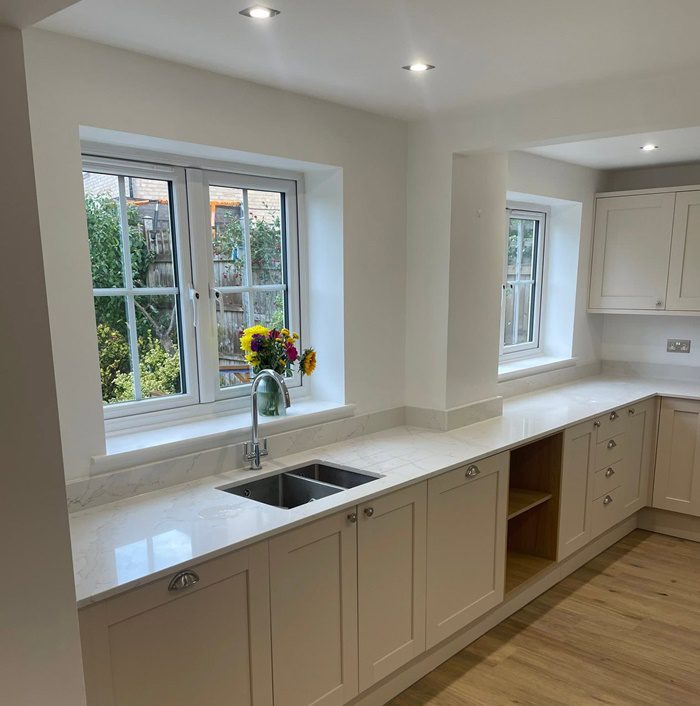 Newly fitted Kitchen Worktops
