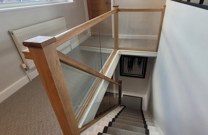 New landing for home extension