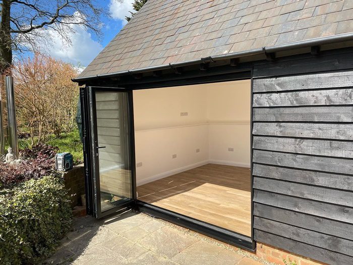 Garage Converted for additional living space